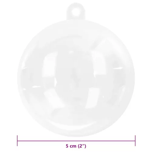  Karácsonyi Díszgömb Készlet 200 pcs Ø 5 cm