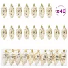  Karácsonyfa díszítés 40 pcs Arany