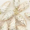  Karácsonyfa díszítés 40 pcs pezsgőszín