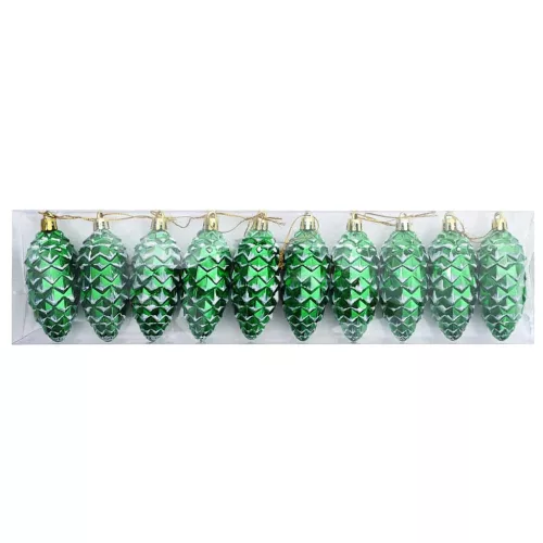  Karácsonyfa díszítés 40 pcs Zöld