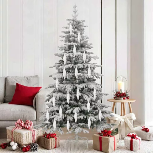 Karácsonyfa díszítés 40 pcs Ezüst