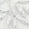  Karácsonyfa díszítés 40 pcs Ezüst