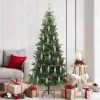  Karácsonyfa díszítés 40 pcs Zöld