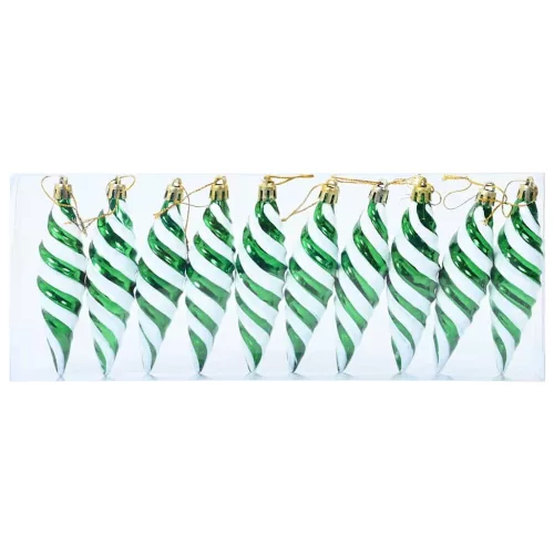  Karácsonyfa díszítés 40 pcs Zöld