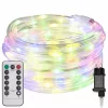  Kötél világítás 2400 LED-del Sokszínű 100 m PVC