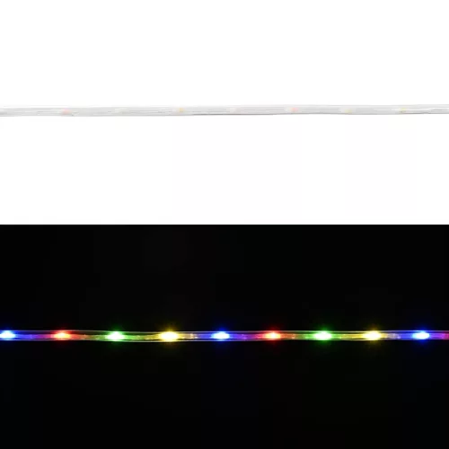  Kötél világítás 2400 LED-del Sokszínű 100 m PVC