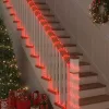  Kötél világítás 2400 LED-del Piros 100 m PVC