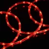  Kötél világítás 2400 LED-del Piros 100 m PVC