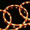  Kötél világítás 240 LED-del Meleg fehér 10 m PVC