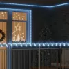  Kötél világítás 120 LED-del Hideg Fehér 5 m PVC