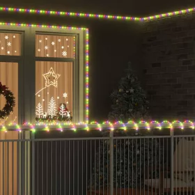  Kötél világítás 1200 LED-del Sokszínű 50 m PVC