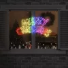  Karácsonyi tábla 240 LED-del Sokszínű 100 x 50 cm PVC