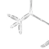  Karácsonyi Hópehely 252 LED-del Meleg fehér 45 x 38 cm PVC