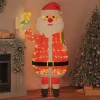  Karácsonyi Mikulás 200 LED-del Meleg fehér 100 x 180 cm szövet