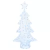  Karácsonyfa 160 LED-del Hideg feher 150 cm Akril