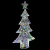  Karácsonyfa 160 LED-del Sokszínű 150 cm Akril