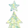  Karácsonyfa 120 LED-del Meleg fehér 120 cm PET