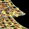  Karácsonyfa 160 LED-del Meleg fehér 150 cm PET
