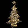  Karácsonyfa 120 LED-del Meleg fehér 120 cm PET
