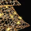  Karácsonyfa 120 LED-del Meleg fehér 120 cm PET