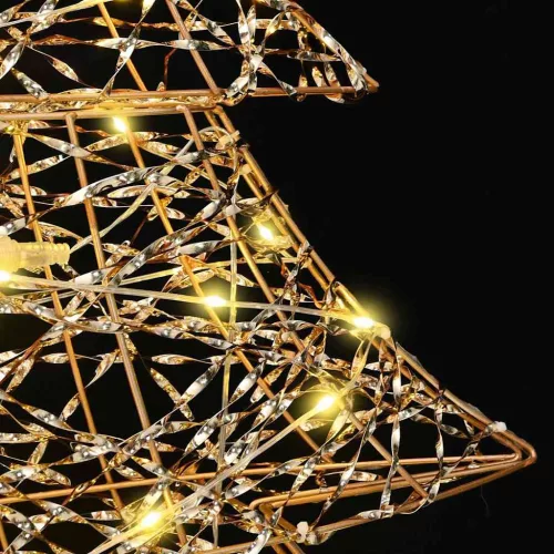  Karácsonyfa 120 LED-del Meleg fehér 120 cm PET