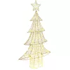  Karácsonyfa 160 LED-del Meleg fehér 150 cm PET