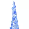  Karácsonyfa 90 LED-del 3 pcs Kék 40 cm 60 cm 80 cm Akril