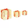  Ajándékdoboz 60 LED-del 3 pcs Meleg fehér 20 x 20 x 20 cm Akril