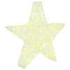  3D Csillag 50 LED-del Meleg fehér 55 x 53.5 x 10 cm Akril