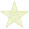  3D Csillag 50 LED-del Meleg fehér 55 x 53.5 x 10 cm Akril