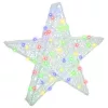 3D Csillag 50 LED-del Sokszínű 55 x 53.5 x 10 cm Akril