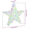  3D Csillag 50 LED-del Sokszínű 55 x 53.5 x 10 cm Akril