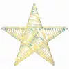  3D Csillag 50 LED-del Meleg fehér 55 x 52.5 x 9 cm PET