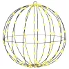  Labda 160 LED-del Meleg fehér 50 cm Fém