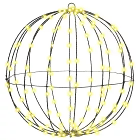  Labda 160 LED-del Meleg fehér 50 cm Fém