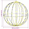  Labda 160 LED-del Meleg fehér 50 cm Fém