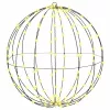  Labda 192 LED-del Meleg fehér 59,5 x 59,5 x 63 cm Fém