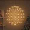  Labda 192 LED-del Meleg fehér 59,5 x 59,5 x 63 cm Fém