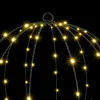  Labda 192 LED-del Meleg fehér 59,5 x 59,5 x 63 cm Fém
