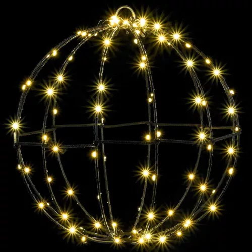  Labda 192 LED-del 2 pcs Meleg fehér 30 x 30 x 32 cm Fém