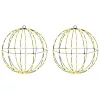  Labda 192 LED-del 2 pcs Meleg fehér 40 x 40 x 43,5 cm Fém
