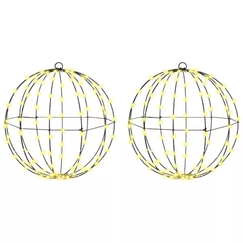  Labda 192 LED-del 2 pcs Meleg fehér 40 x 40 x 43,5 cm Fém