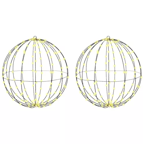 Labda 384 LED-del 2 pcs Meleg fehér 60 cm Fém