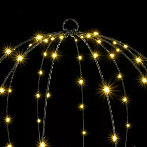  Labda 384 LED-del 2 pcs Meleg fehér 60 cm Fém