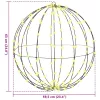  Labda 384 LED-del 2 pcs Meleg fehér 60 cm Fém