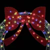  Koszorú LED -es lámpákkal Sokszínű 120 cm Akril
