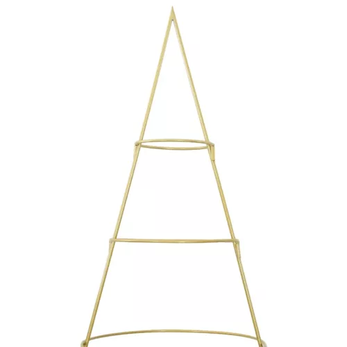  Fém karácsonyfa állvánnyal Arany 210 cm Porszórt Acél