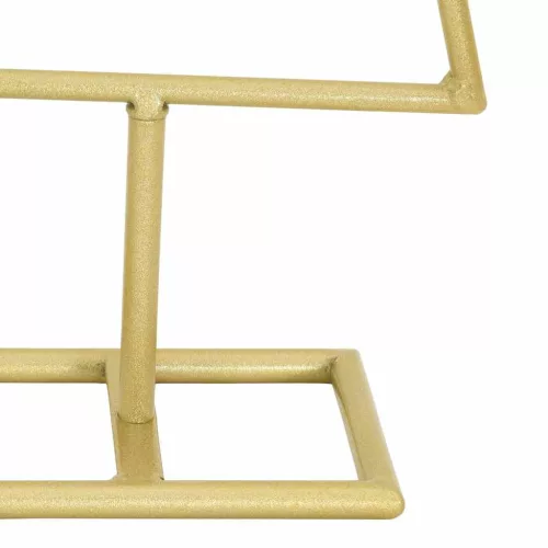  Fém karácsonyfa állvánnyal Arany 60 cm Porszórt Acél