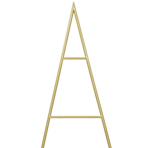  Fém karácsonyfa állvánnyal Arany 150 cm Porszórt Acél