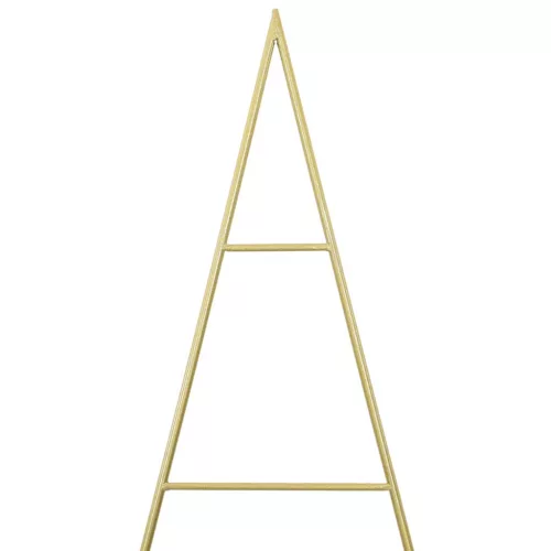  Fém karácsonyfa állvánnyal Arany 180 cm Porszórt Acél